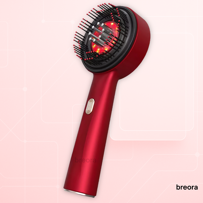 Breora red light therapy brush massager